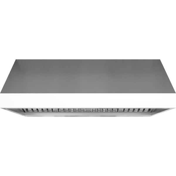 Zephyr Cypress 54 in. 1200 CFM Wall Mount Range Hood with LED Light in Stainless Steel