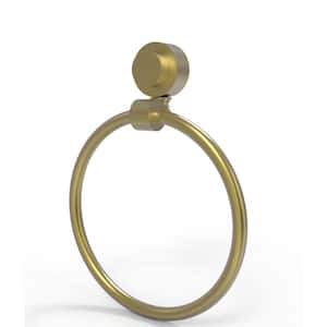 Venus Collection Towel Ring in Satin Brass