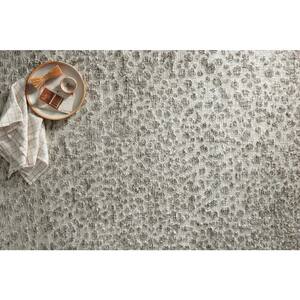 Neda Silver/Ivory 3 ft. 6 in. x 5 ft. 6 in. Modern Ultra Soft Area Rug