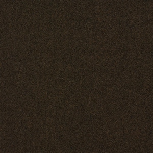 Color Accents - Mocha - Brown Commercial 24 x 24 in. Peel and Stick Carpet Tile Square (32 sq. ft.)