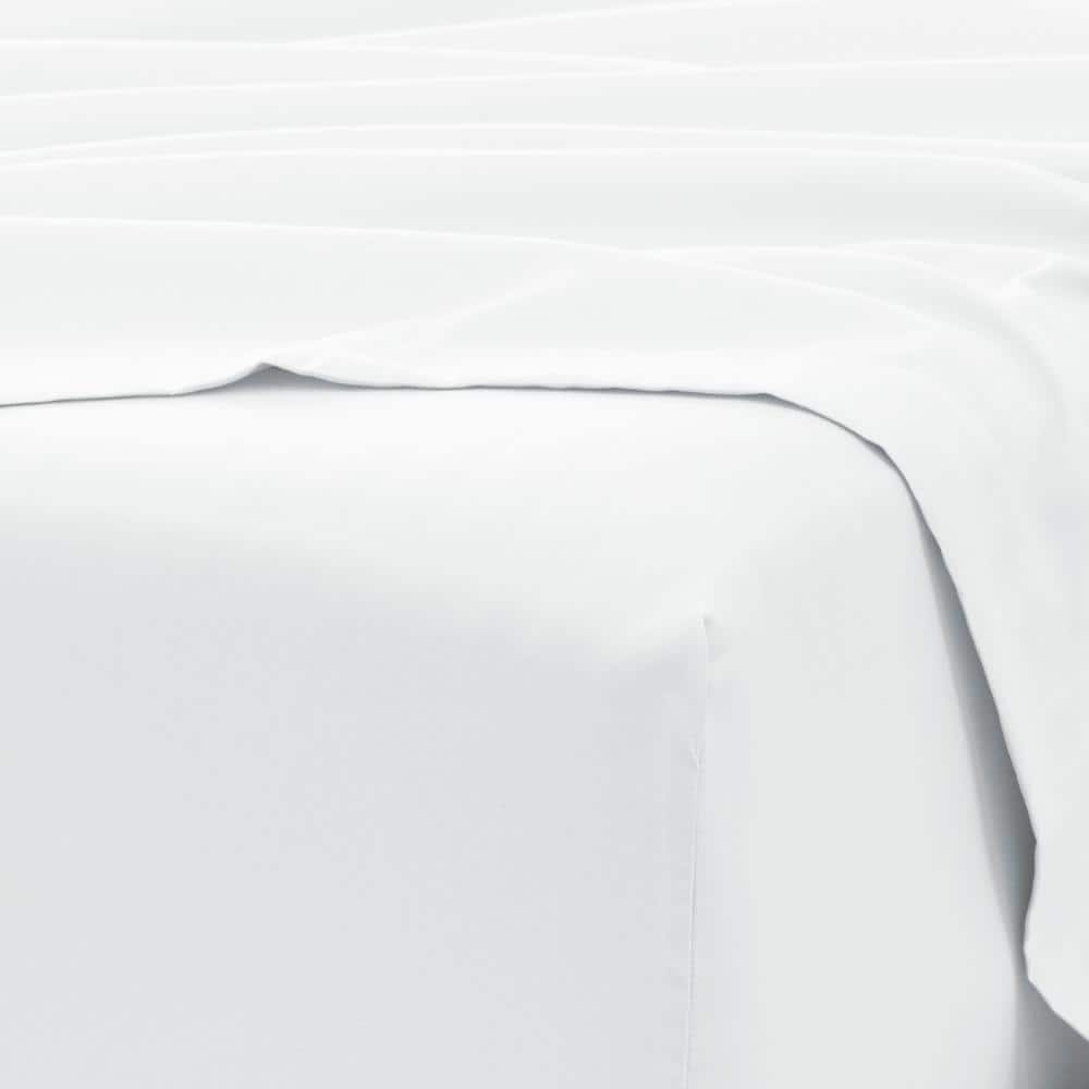 Ultra Soft White Full 6-Piece Microfiber Bed Sheet Set