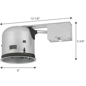 5 in. Steel Shallow IC Rated Air-Tight LED Recessed Housing Can for New Construction Ceiling