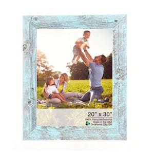 Victoria 20 in. x 30 in. Robins Egg Blue Picture Frame