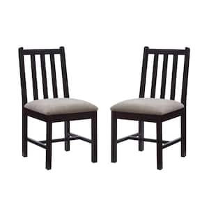 Cousy Black Chair Uph Seat (2 Pk)