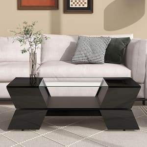 44.8 in. Black Specialty Other Coffee Table for Home or Office Use