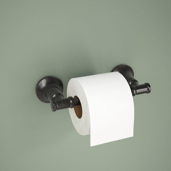 Chamberlain Wall Mount Pivot Arm Toilet Paper Holder Bath Hardware Accessory in Venetian Bronze