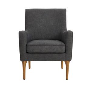 Greenlee Charcoal Upholstered Accent Chair