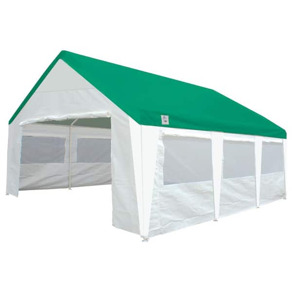 King Canopy 20 ft. x 20 ft. Sidewall Kit with Bugscreen Windows