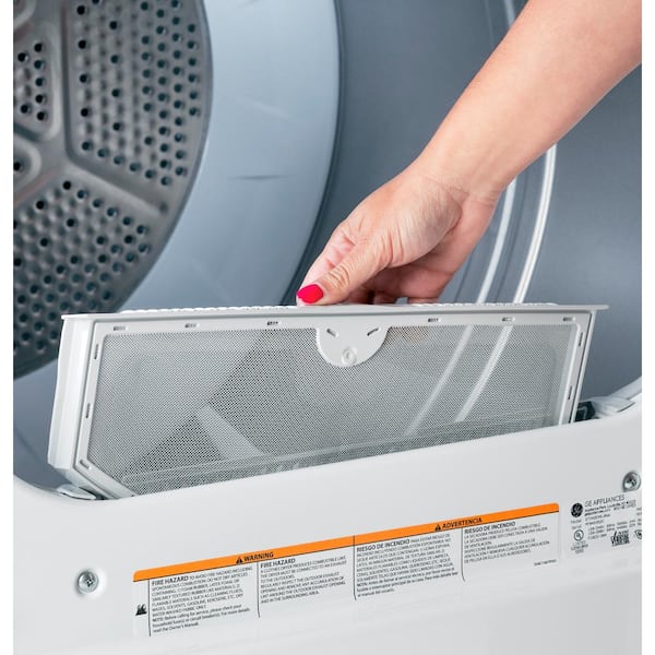 Hotpoint 6.2 cu. ft. vented Electric Dryer in White with Auto Dry HTX26EASWWW