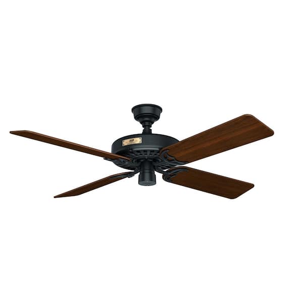 Indoor Outdoor Black Ceiling Fan 23838, Hunter Ceiling Fan Customer Service