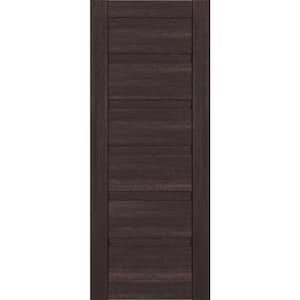 Louver 24 in. x 83.25 in. No Bore Solid Core Veralinga Oak Wood Composite Interior Door Slab