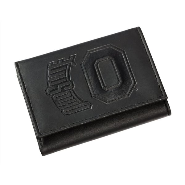 Team Sports America Ohio State University NCAA Leather Tri-Fold Wallet