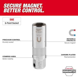 Magnetic Spark Plug Socket Set (2-Piece)