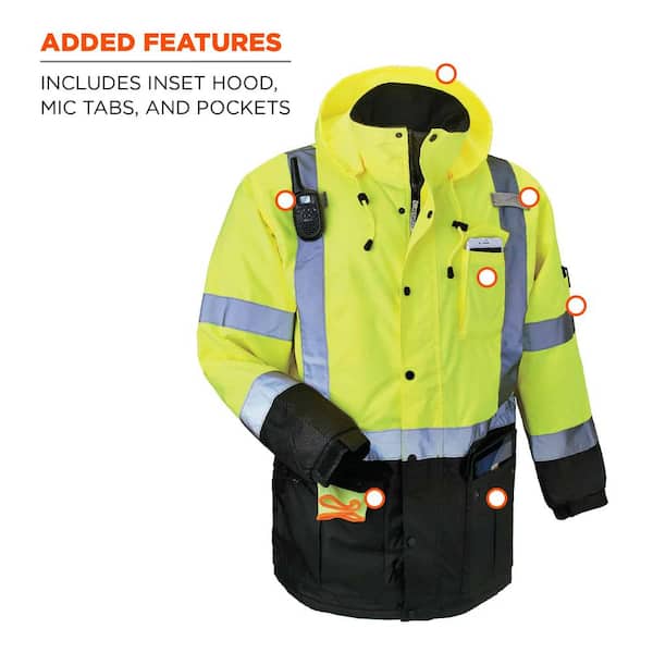 Buffalo Outdoors® Men's Hi-Vis 2-in-1 Reversible Safety Vest - AAA