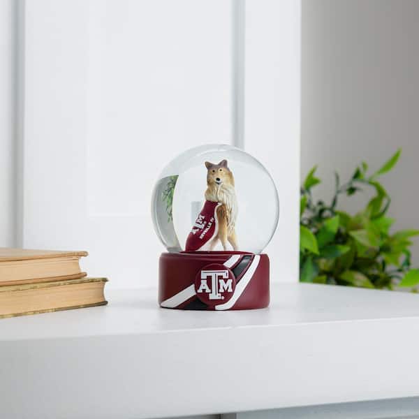 Evergreen Enterprises Texas A and M 5 in. Glass Tabletop Snow Globe