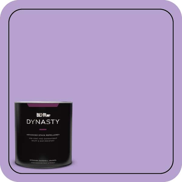 BEHR DYNASTY 1 qt. #P570-3 Flower Girl Eggshell Enamel Interior Stain-Blocking Paint and Primer