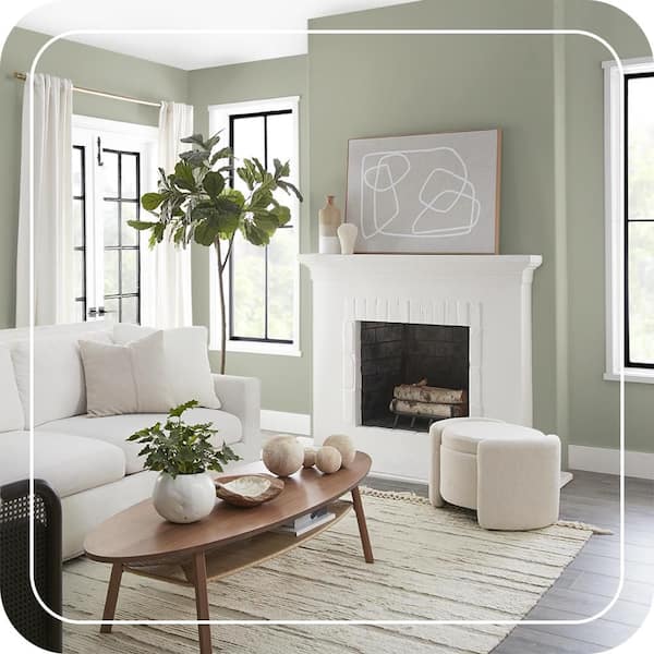 BEHR MARQUEE 1 Qt. #PPU10-16 Simply Sage One-Coat Hide Matte
