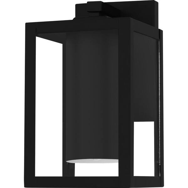Quoizel Westover 10 in. Earth Black Outdoor Hardwired Wall Lantern