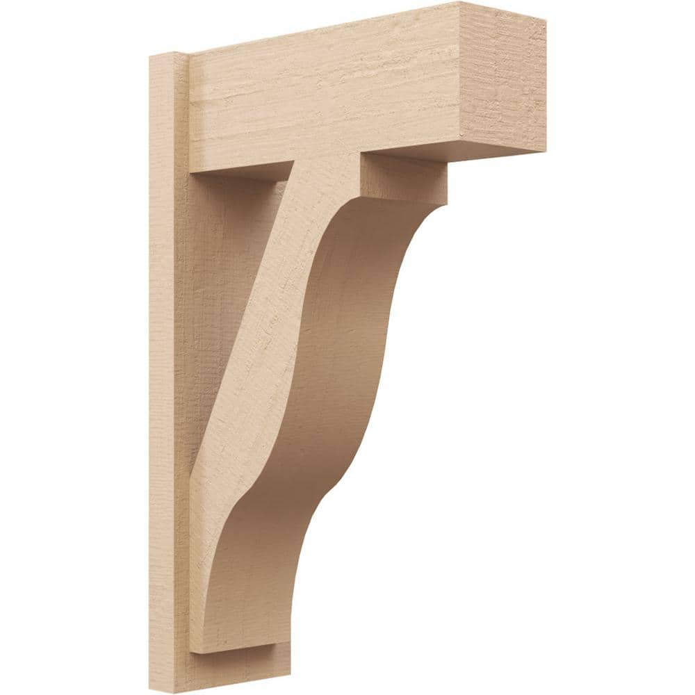 8 in. x 32 in. x 20 in. Funston Block Rough Cedar Woodgrain Timberthane Polyurethane Outlooker, Primed Tan price history on PriceWatchPro