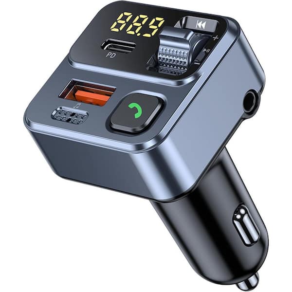 usb cigarette lighter music player B2 Handsfree MP3 FM Transmitter Bluetooth charger the picture may not reflect the actual color of the product Bluetooth MP3 Player for Car,