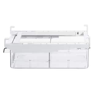 Lavish Home 3-Tiered Nonslip White Drawer Organizer HW0500090 - The Home  Depot