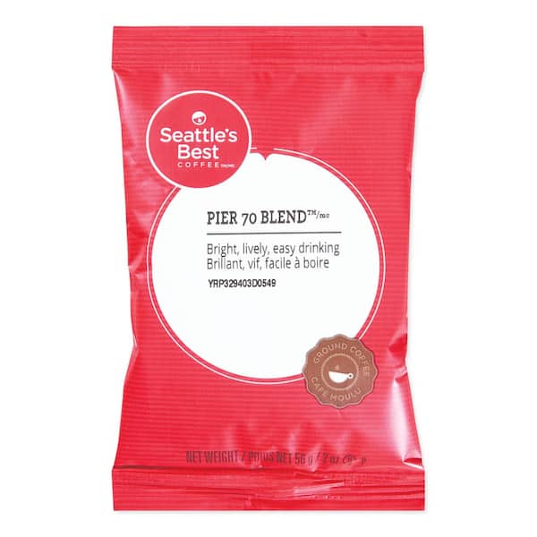 Unbranded 2 oz. Premeasured Coffee Packs, Pier 70-Blend, Coffee Grounds (18/Box)