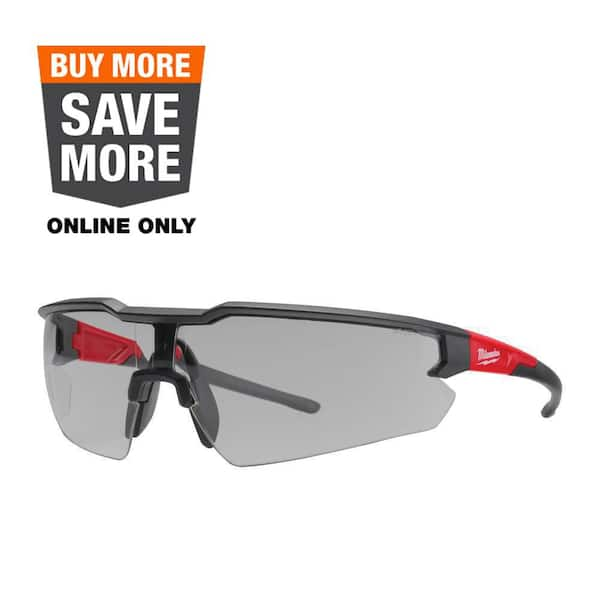 Gray Safety Glasses Anti-Scratch Lenses