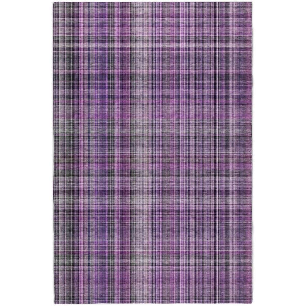 Dream Shag Premium Machine Washable Abstract ADS541 Purple 9 ft. x 12 ft. Area Rug price history on PriceWatchPro