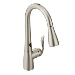 Arbor Single-Handle Pull-Down Sprayer Touchless Kitchen Faucet with MotionSense in Spot Resist Stainless
