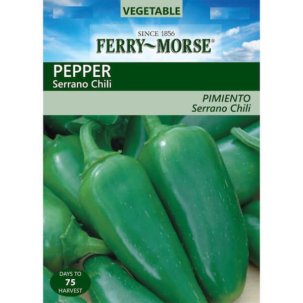 Ferry-Morse Serrano Chili Pepper Seed