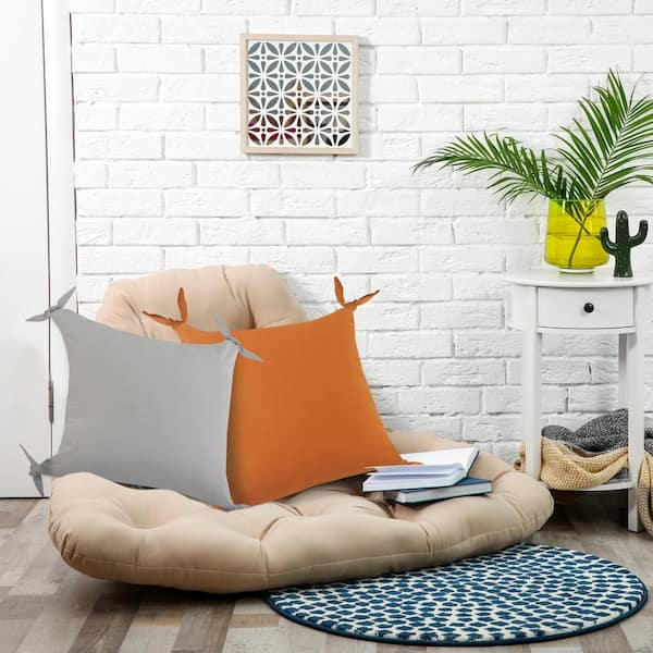 Corner floor pillow best sale