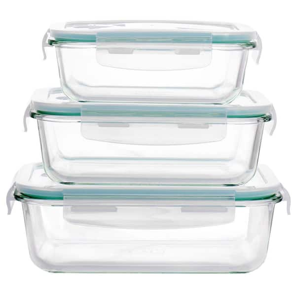 MARTHA STEWART Martha Stewart 6 Piece Storage Containers with Leak ...