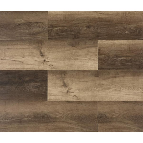 Unbranded Pennswoods Sequoia 20 MIL 5.5 mm Thick 9 in. L x 60 in. W Waterproof Click Lock Vinyl Plank Flooring (26.24 sq.ft/case)