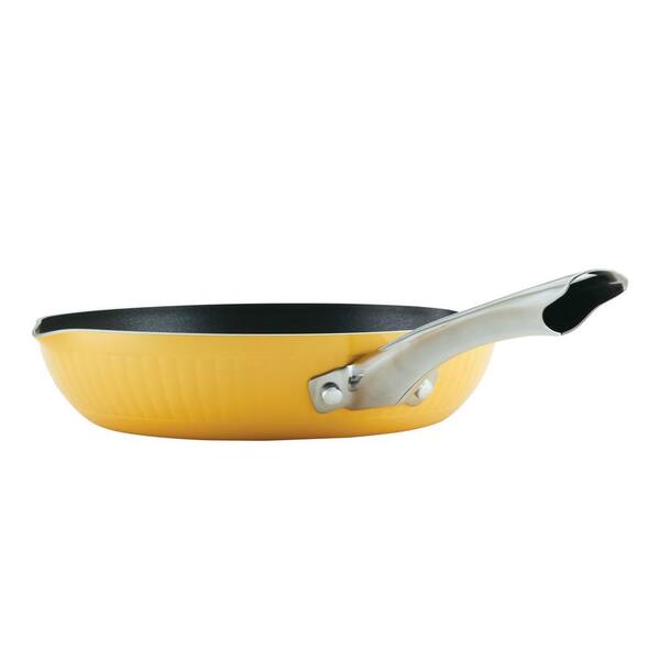 Farberware Style Nonstick Cookware Straining Saucepan With Lid, 3 Quart -  Yellow & Reviews