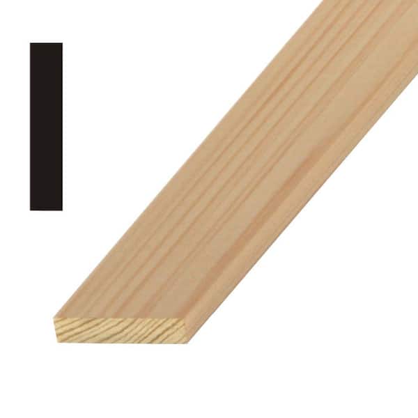 Builders Choice OP 268 1/4 in. x 1-1/4 in. Pine Lattice Molding