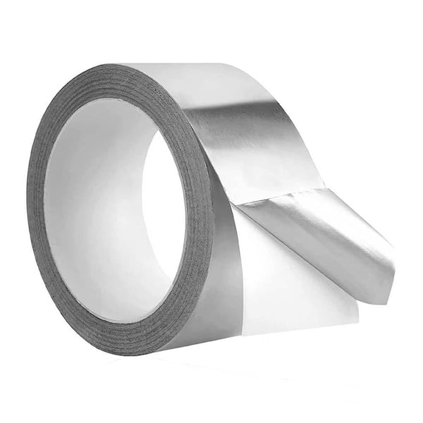 2 in. x 65.6 ft.Aluminum Foil Tape Radiant Barrier (2-Pack）