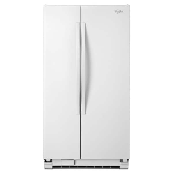 Whirlpool 33 in. W 21.6 cu. ft. Side by Side Refrigerator in White