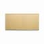 Aspect Short Grain 6 In. X 3 In. Brushed Champagne Metal Decorative 