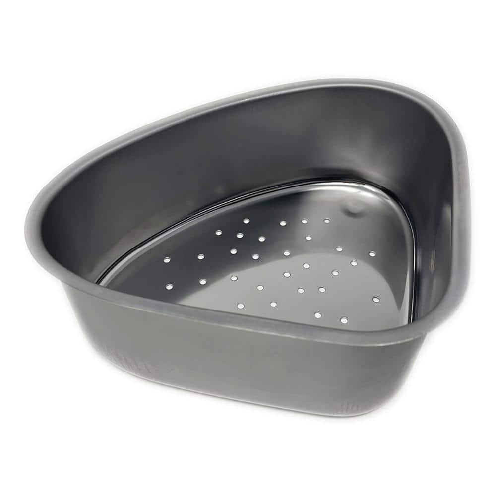 Better Houseware Stainless Steel Corner Garbage Disposal Sink Strainer