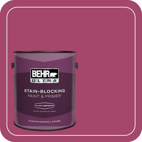 BEHR ULTRA 1 gal. Home Decorators Collection #HDC-SM14-1 Fuschia Flair Extra Durable Eggshell Enamel Interior Paint & Primer