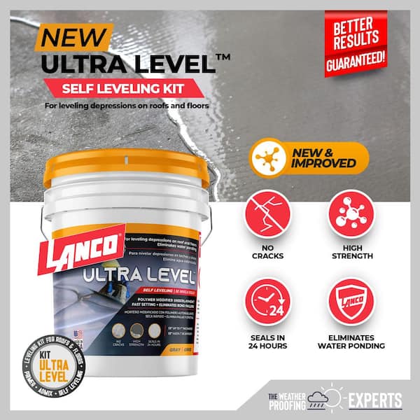 Ultra Level 40 lb. Concrete Roof Self-Leveling Underlayment