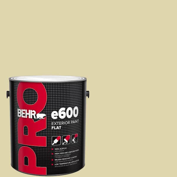 BEHR PRO 1 gal. #MQ4-40 Primitive Green Flat Exterior Paint