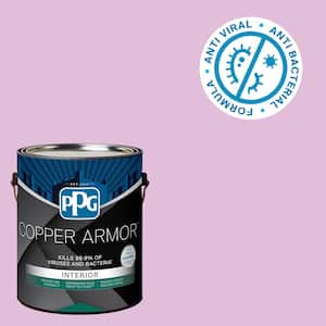 1 gal. PPG1251-4 Pink Peony Semi-Gloss Antiviral and Antibacterial Interior Paint with Primer