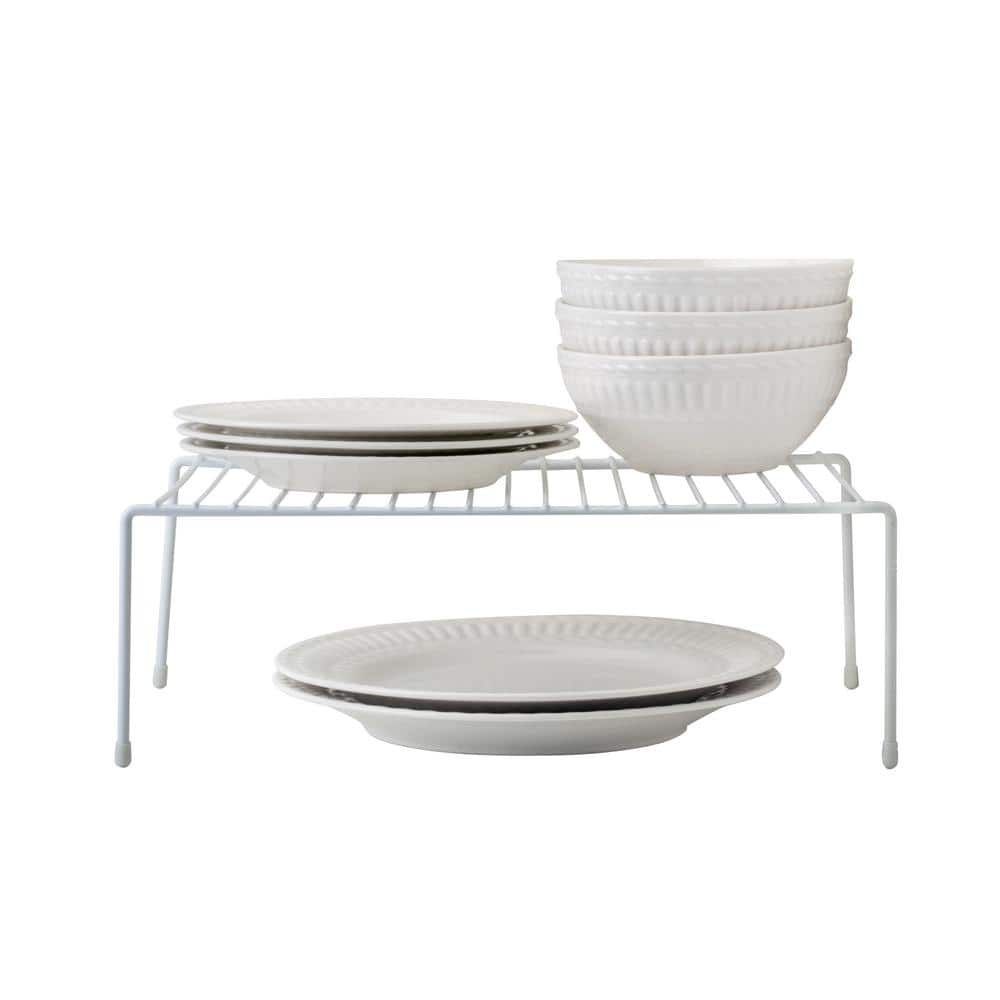 Large White Iron Kitchen Shelf Organizer