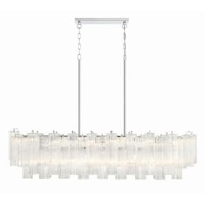 Addis 14-Light Polished Chrome Chandelier with No Bulb Included