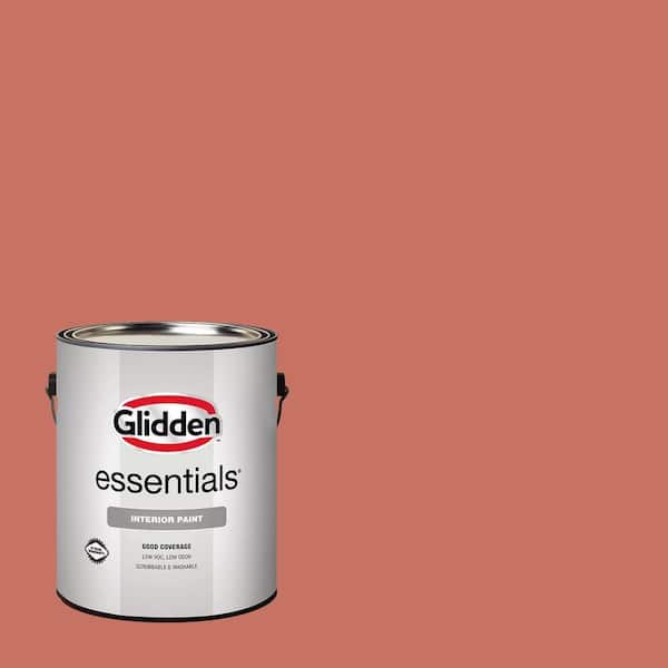 Glidden Essentials 1 gal. PPG1064-6 Sahara Sun Semi-Gloss Interior Paint
