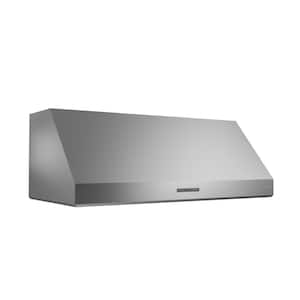 Tidal II 48 in. Convertible Wall Mount Range Hood with LED Lights in Stainless Steel