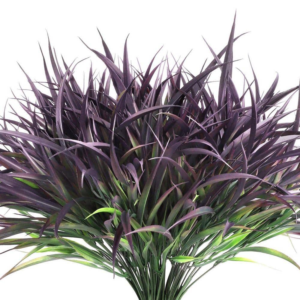 15 in. Purple 16-Bundles Artificial Other Fall Plants Outdoor Fake