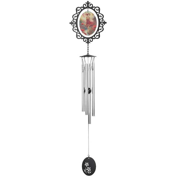 33 in. Long Fairy Glass Wind Chime