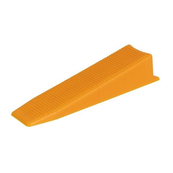 QEP Xtreme Yellow Wedge, Part B of Two-Part Tile Leveling System 100-Pack
